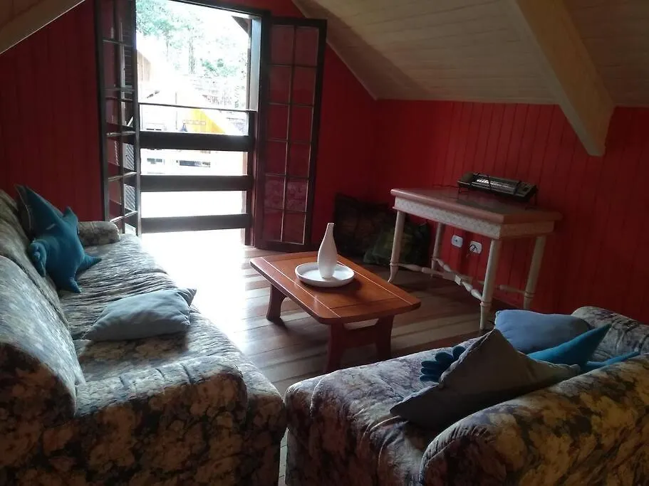 公寓 Campos Do Jordao Apto Inteiro Com 3 Quartos 巴西